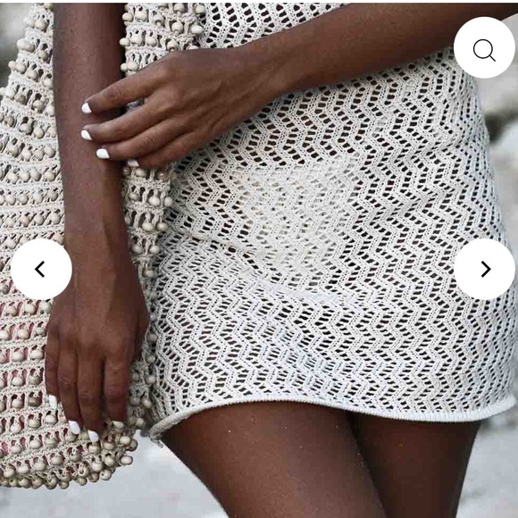 Nwot Andi Bagus Iggy Knit Mini Dress - Picture 2 of 4